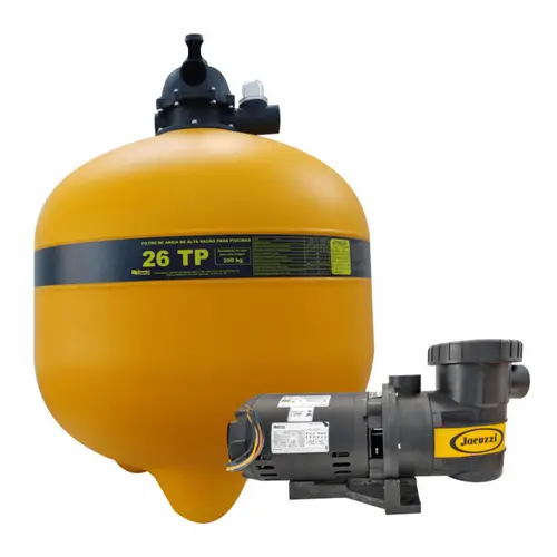 Conjunto Jacuzzi 19 TP 0,75CV 220/380V Trifásico