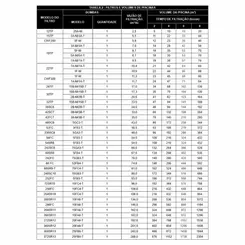 Conjunto Jacuzzi 22 TP 0,75CV 220/380V Trifásico