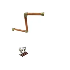 Pc Sodramar Kit Instalação 1 1/2'' para Sauna a Vapor de 6, 9 e 12 kw e Sauna Steam inox