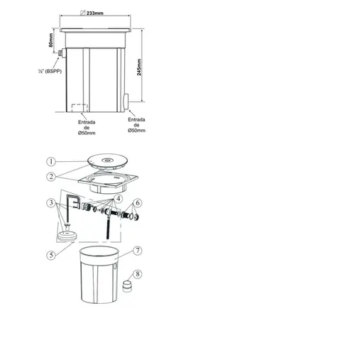 SODRAMAR CAIXA REGULADORA DE NÍVEL