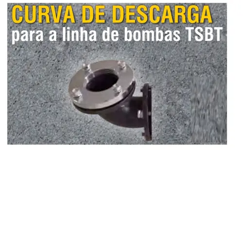 Curva Thebe p/ bomba trituradora TSBT 3''