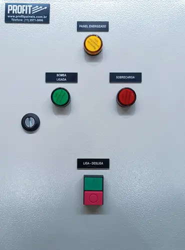 PROFIT PAINEL PART DIRETA P/ INCENDIO 5,00CV  220VCA Ø3  C/ 24VCC