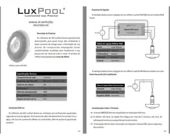 Refletor Branco 6000k Tholz Luxpool 9W