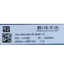 Moldura WEG HMI RHMIF-01 COD.11010521