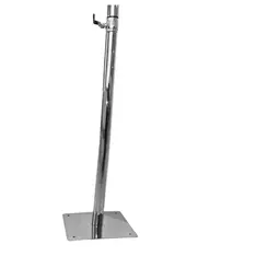 Ducha Bertioga Pooltec em aço Inox com coluna 38MM