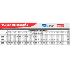 Bomba Submersível Drenagem Thebe TSBD-850 3,0CV 380V Tri