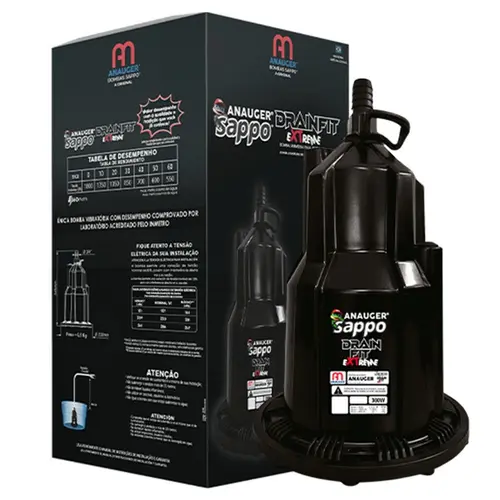Bomba Anauger SAPPO DRAINFIT Extreme 360W 220V Monofásica