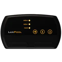 Central de Comando Rgb 90w Pdx1374n 12vcc P771 2 Saídas luxpool Tholz