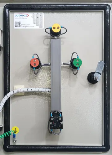 Painel para Bomba de Incêndio Profit 2 CV, 220 V Trifásico, com Partida Direta, Botoeira 24 VCC e Proteção de 5,6–8 A