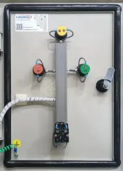 Painel para Bomba de Incêndio Profit 2 CV, 220 V Trifásico, com Partida Direta, Botoeira 24 VCC e Proteção de 5,6–8 A