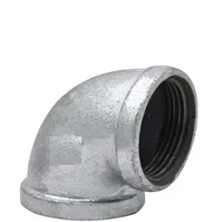 Cotovelo 90º Galvanizada com Rosca Bsp - 1/2"
