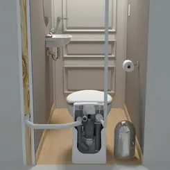 Vaso Sanitário SFA Sanicompact C 43 220V Monofásico