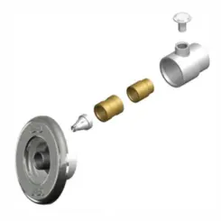Dispositivo Hidromassagem Alvenaria Sodramar ABS/Inox Pratic 1.1/2"