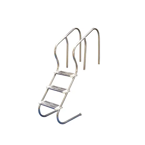 Escada Com 03 Degraus Inox Sodramar Confort 2''