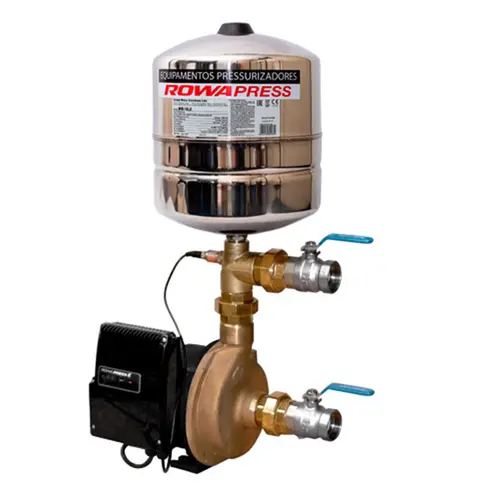 Pressurizador Pressostato Rowa MAX PRESS 270 E 3,0CV 220V Tri Até 6 banheiros