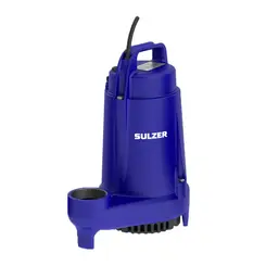Bomba Submersível Drenagem Sulzer UNI 300T 0,50CV 220V Tri